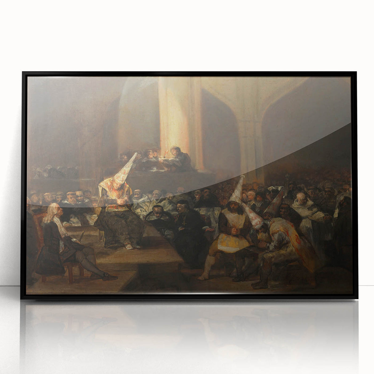 Romanticism Art: "Auto de Fé" by Francisco Goya