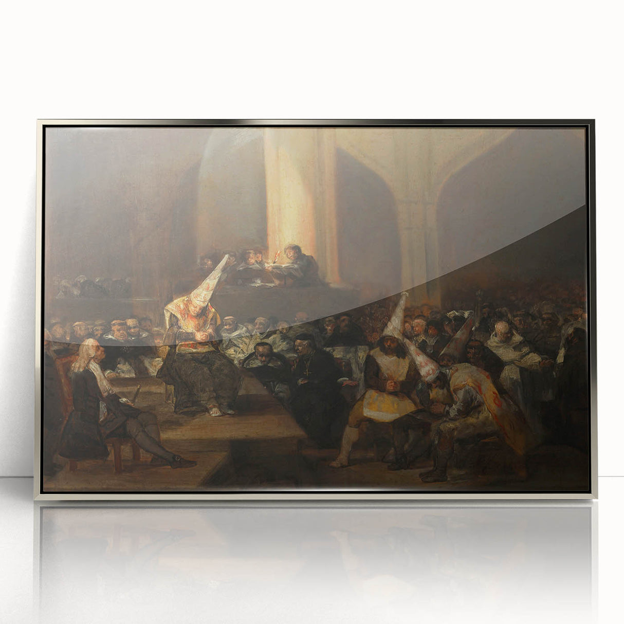 Romanticism Art: "Auto de Fé" by Francisco Goya