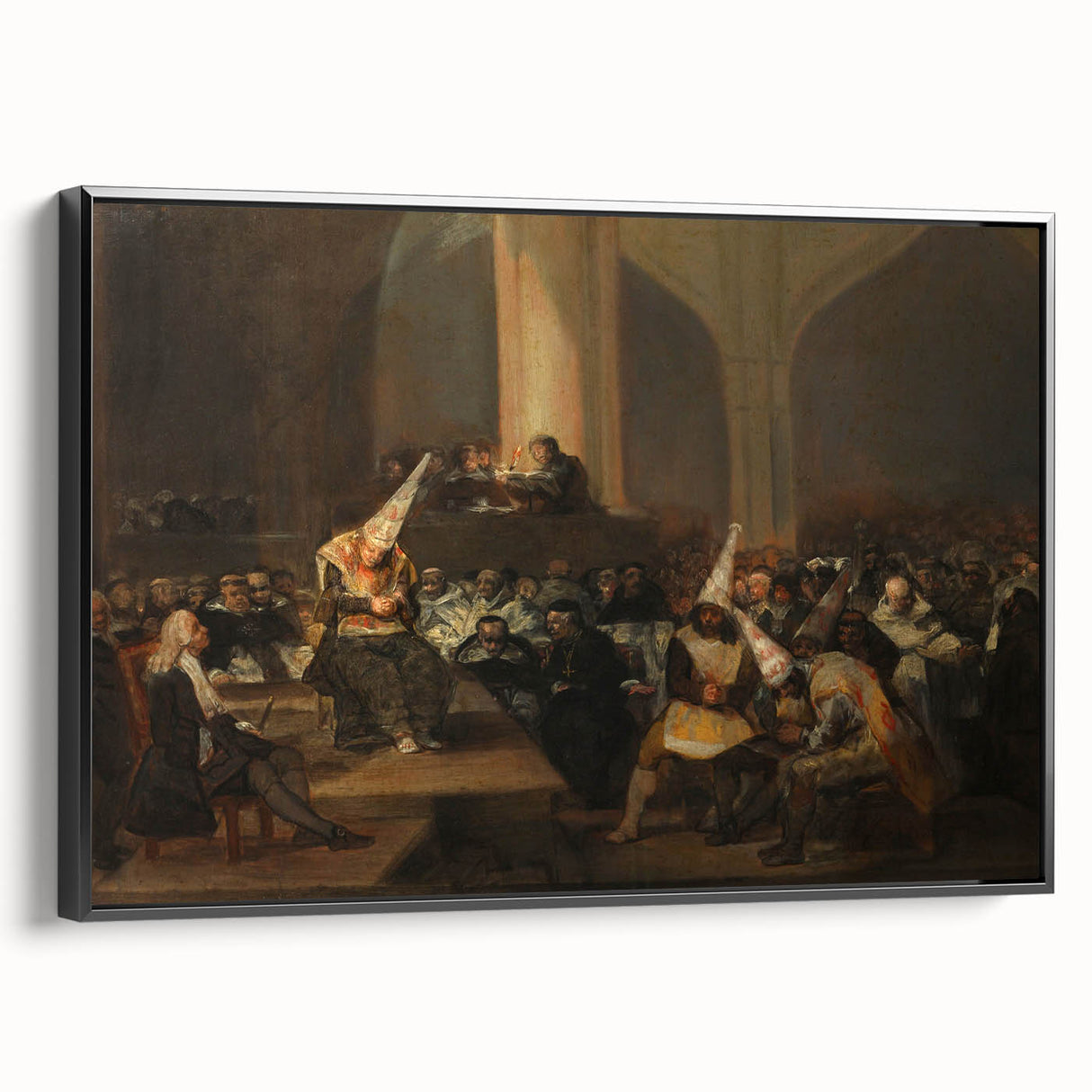 Romanticism Art: "Auto de Fé" by Francisco Goya