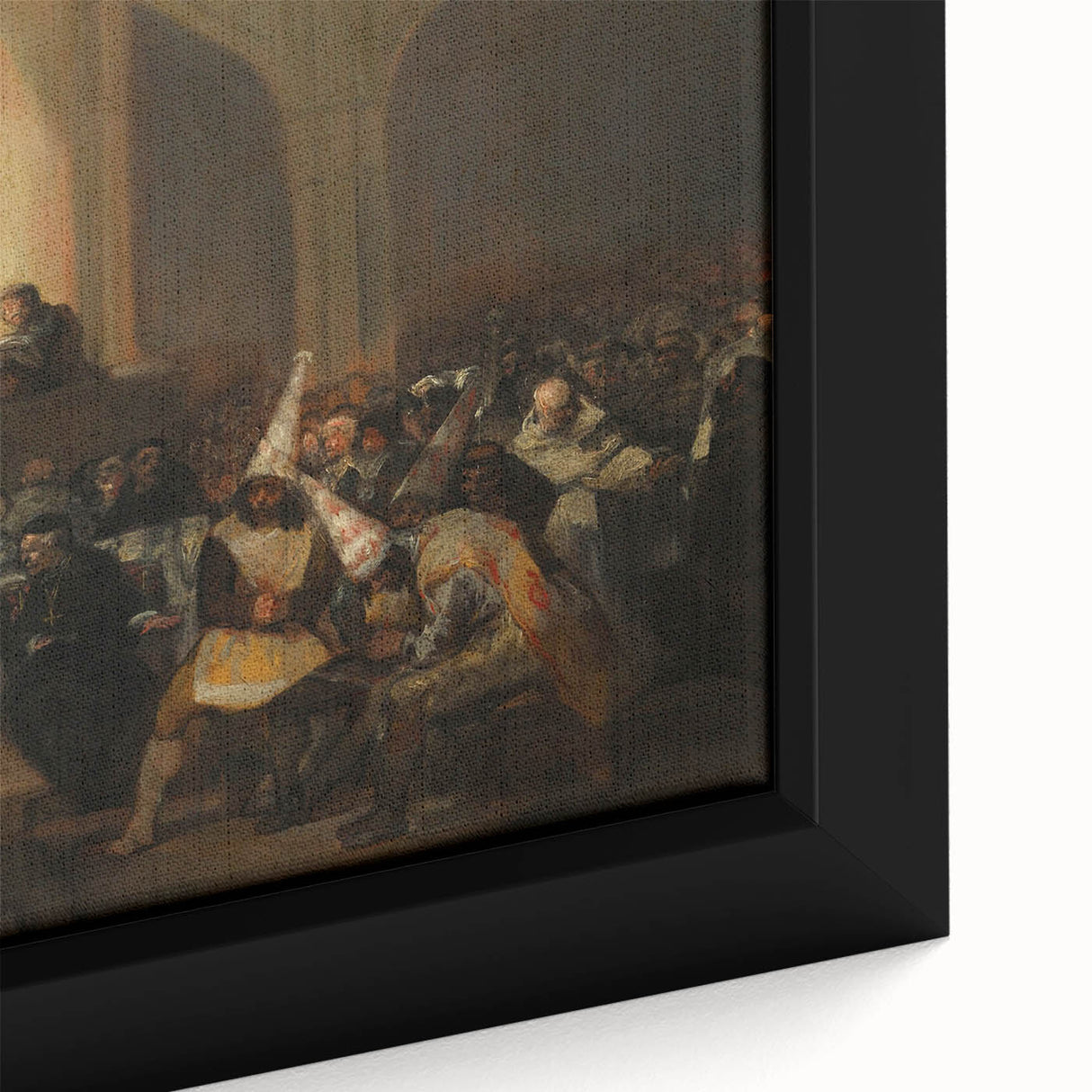 Romanticism Art: "Auto de Fé" by Francisco Goya