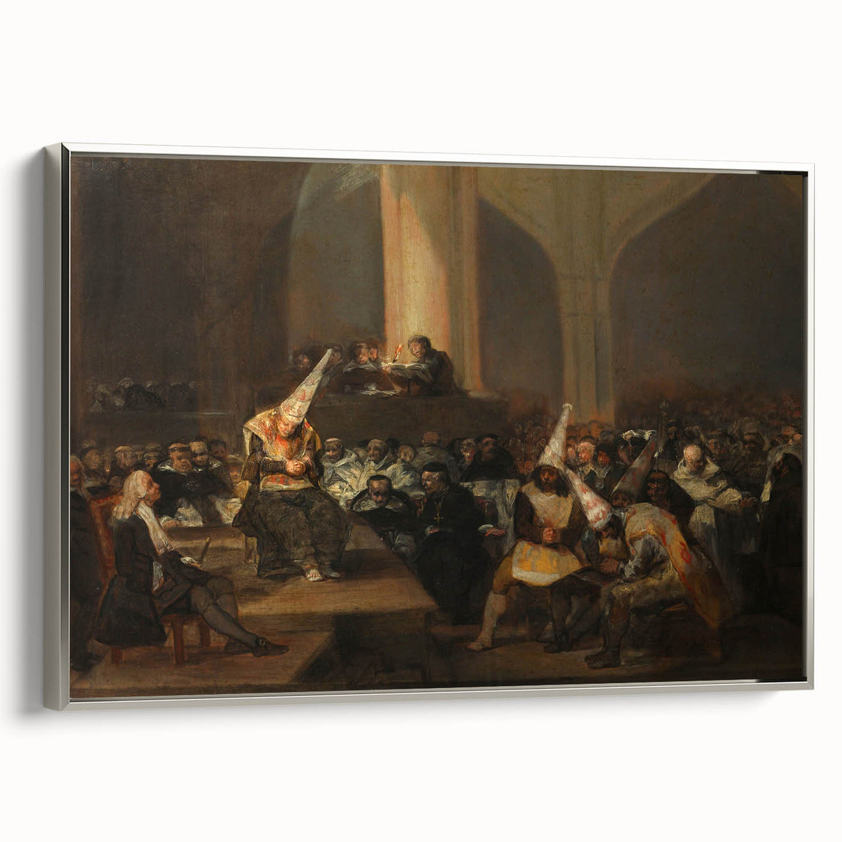 Romanticism Art: "Auto de Fé" by Francisco Goya