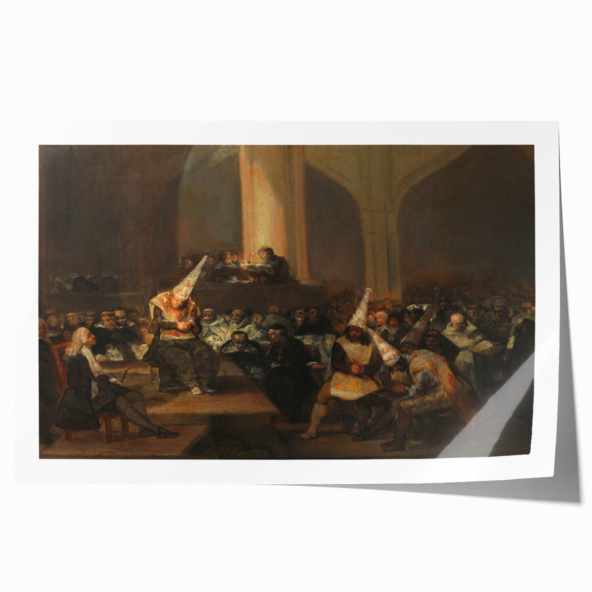 Romanticism Art: "Auto de Fé" by Francisco Goya