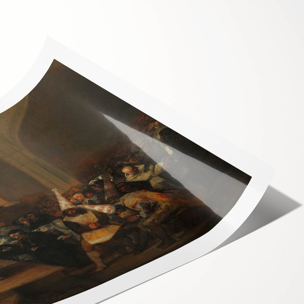 Romanticism Art: "Auto de Fé" by Francisco Goya