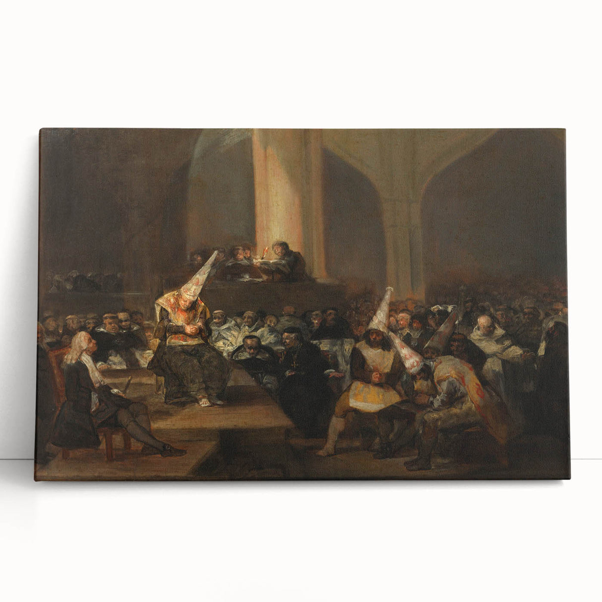 Romanticism Art: "Auto de Fé" by Francisco Goya