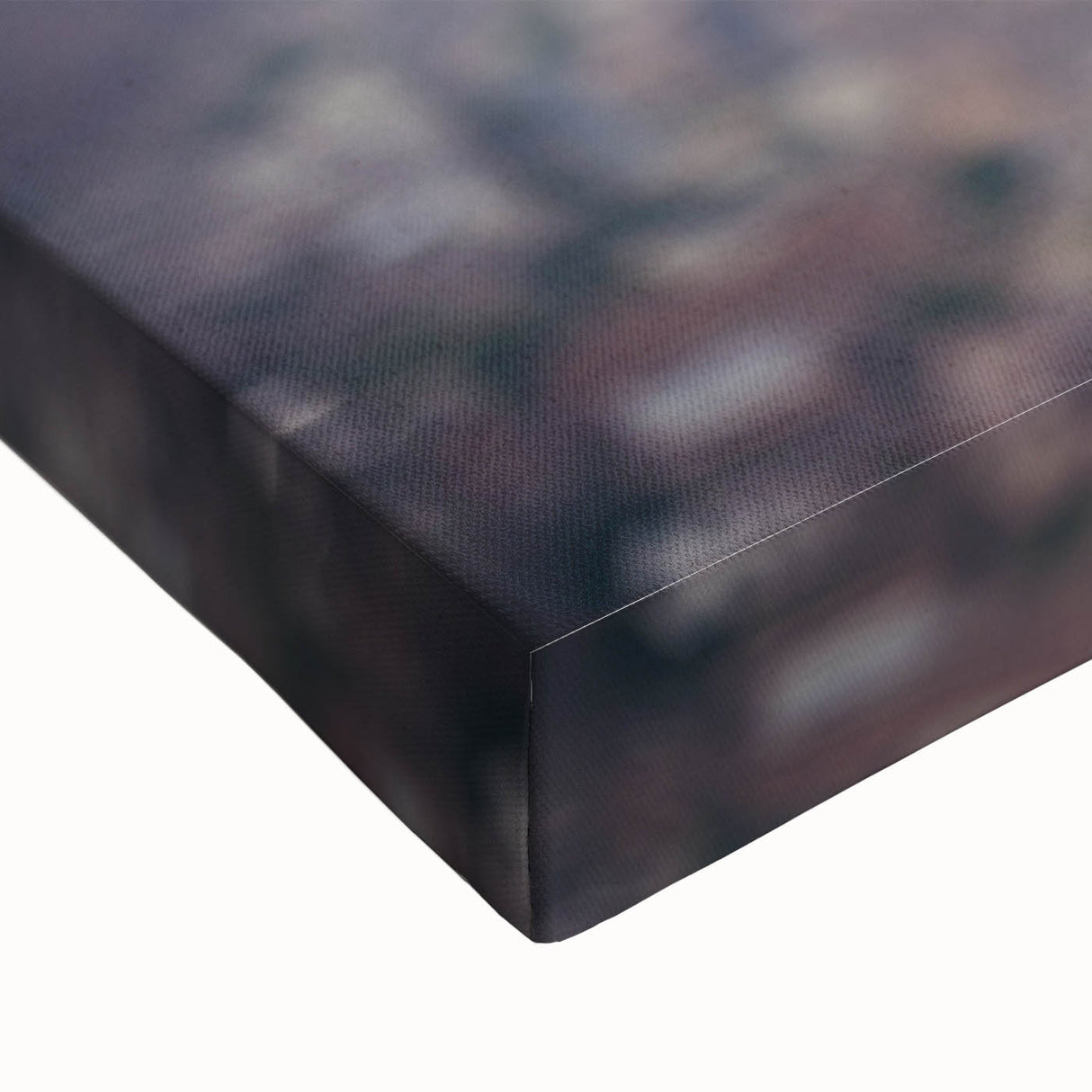 Large art featuring a black and white landscape painting of Mali on stretched canvas, suitable for bedroom decor.