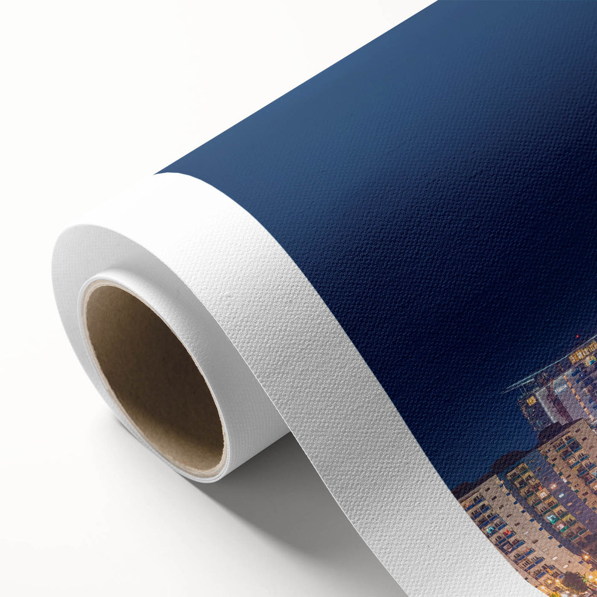 Art Deco poster featuring a serene Georgia landscape in soft pastel colors on rolled canvas, ideal for nursery wall art.