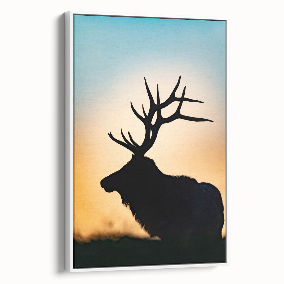 Framed canvas vintage poster art of Pennsylvania scenery in colorful tones, ideal for living room decor.