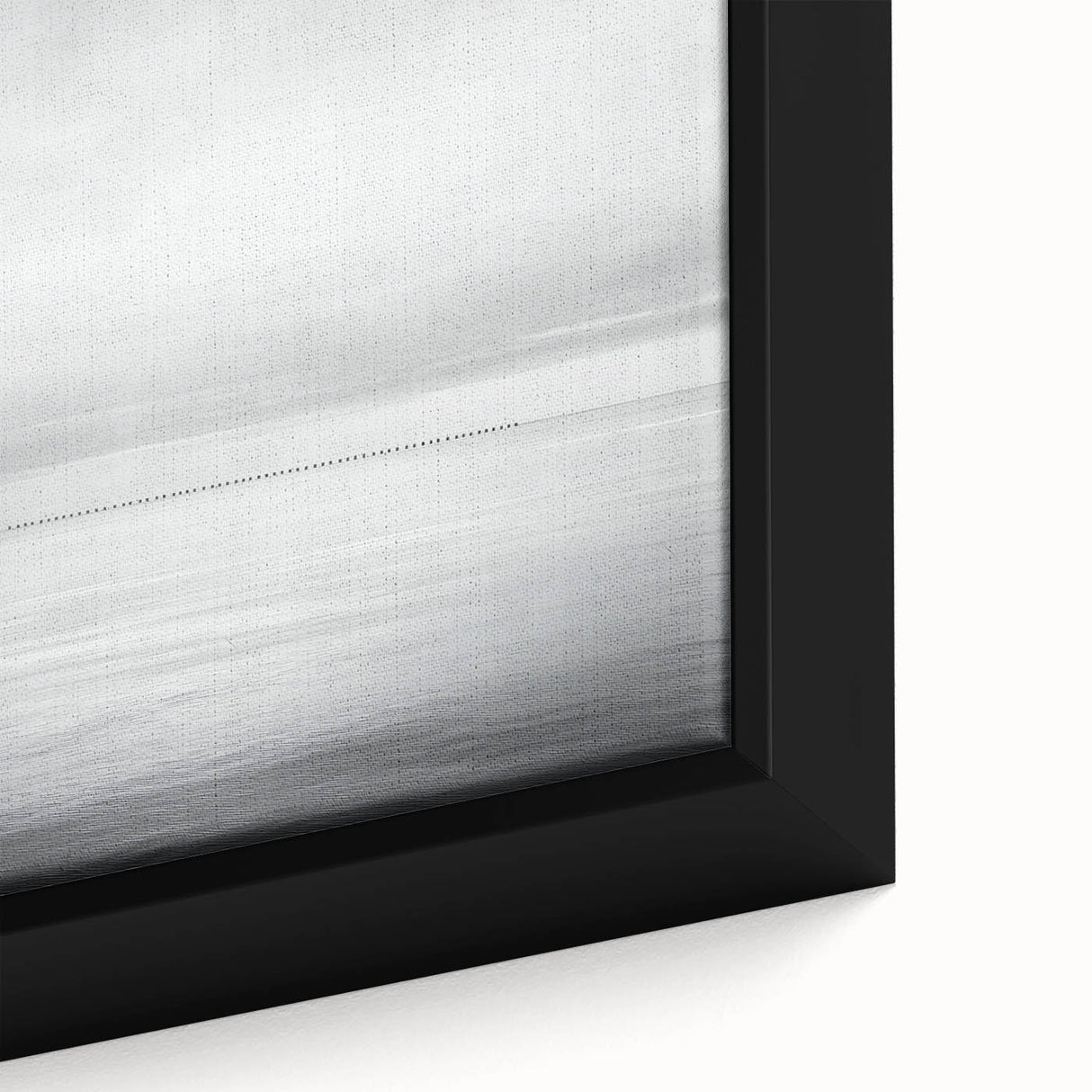Professional Office Art – Minimalist Black and White Seascape