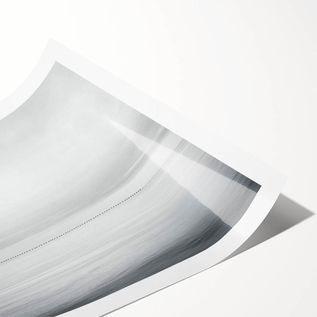 Professional Office Art – Minimalist Black and White Seascape