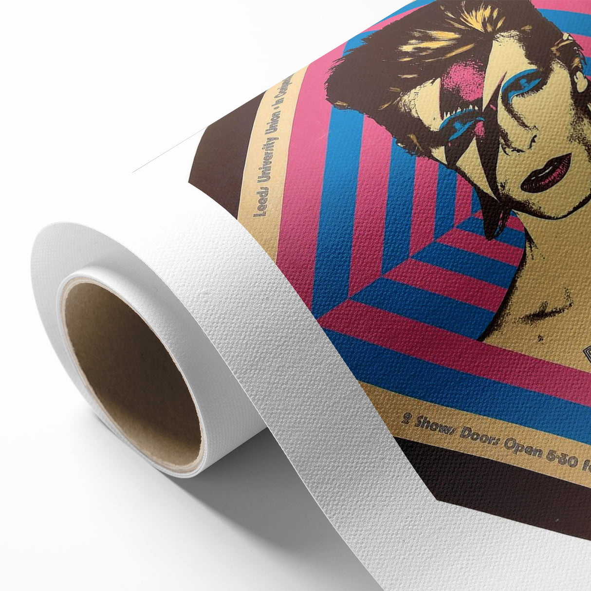 David Bowie Ziggy Stardust Retro Poster - Vintage Concert Art