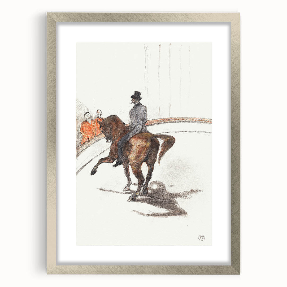 Modern Circus Horse Wall Art - Abstract Contemporary Art Prints
