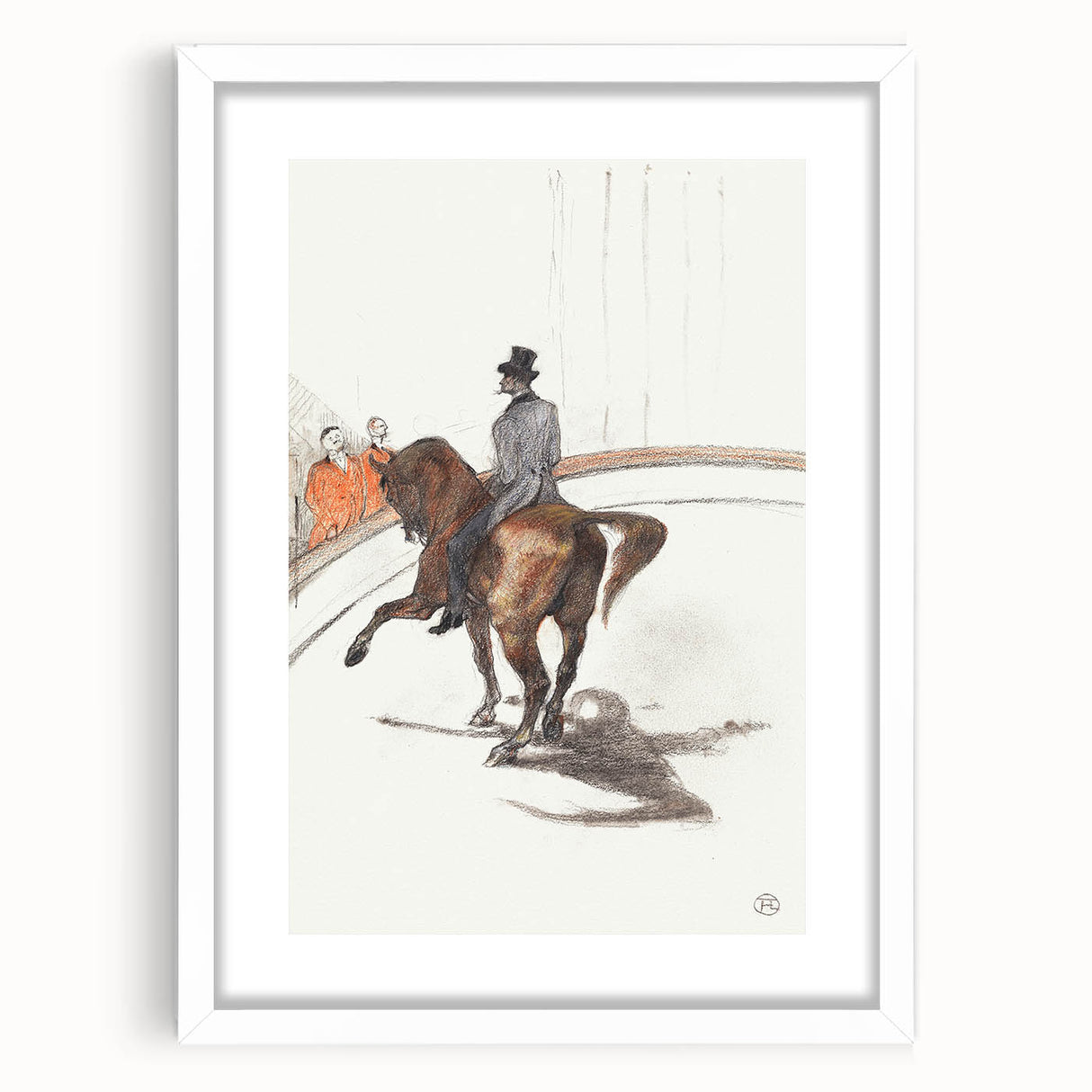 Modern Circus Horse Wall Art - Abstract Contemporary Art Prints