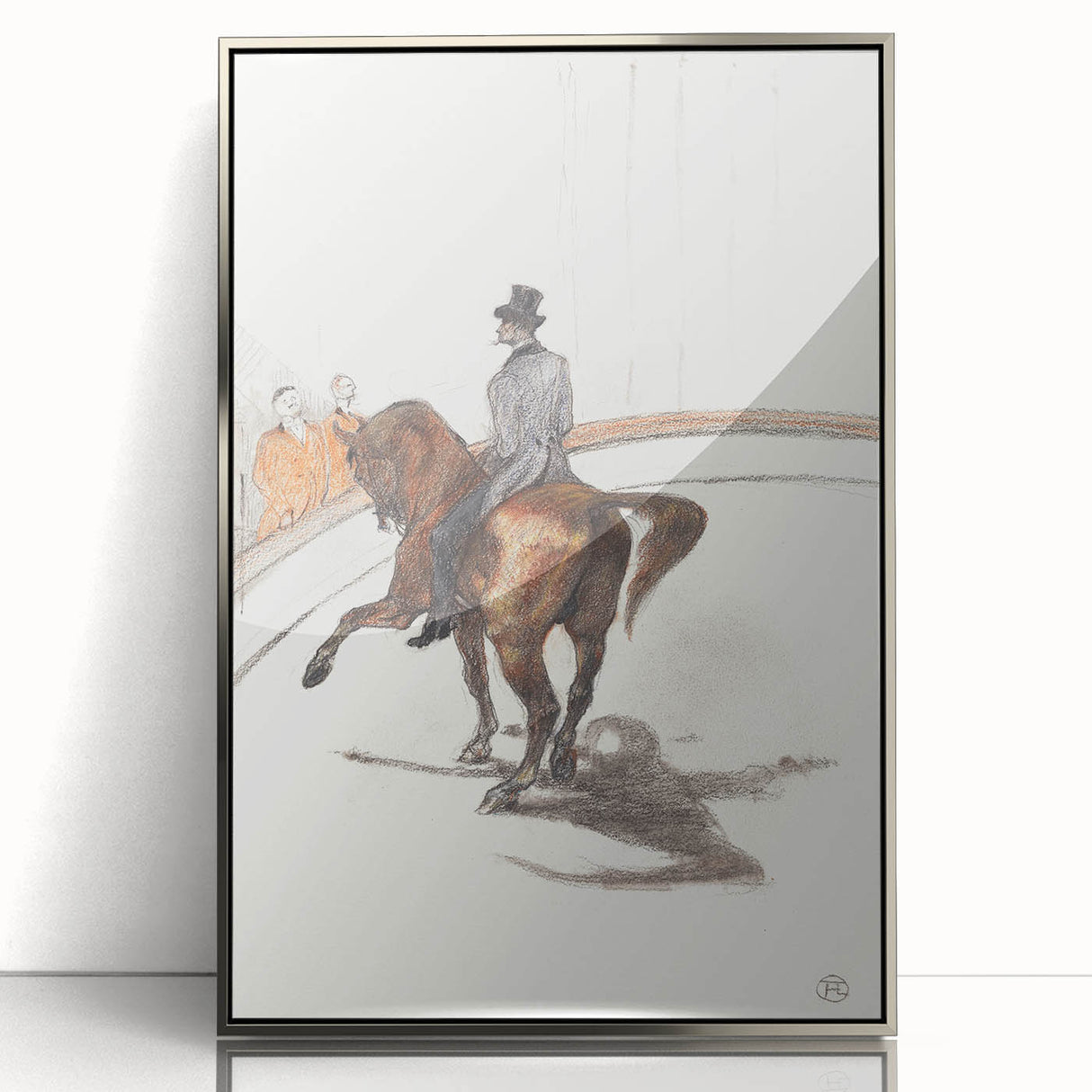 Modern Circus Horse Wall Art - Abstract Contemporary Art Prints
