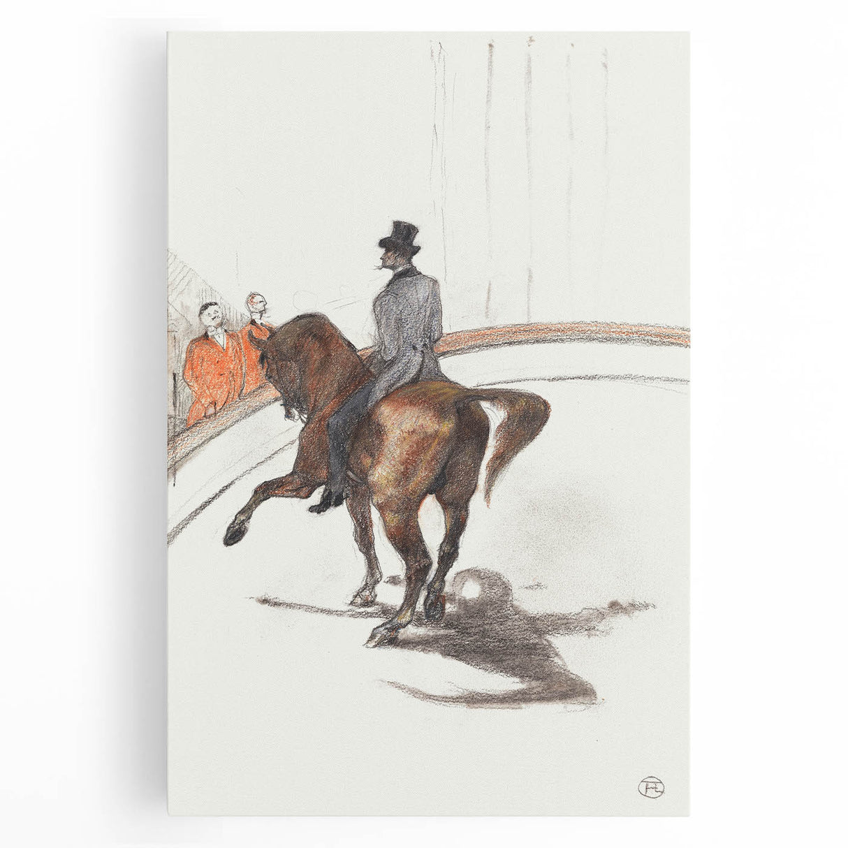 Modern Circus Horse Wall Art - Abstract Contemporary Art Prints