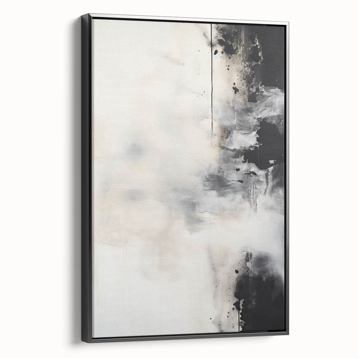 Framed Dining Room Prints – Black and White Abstract Wall Art