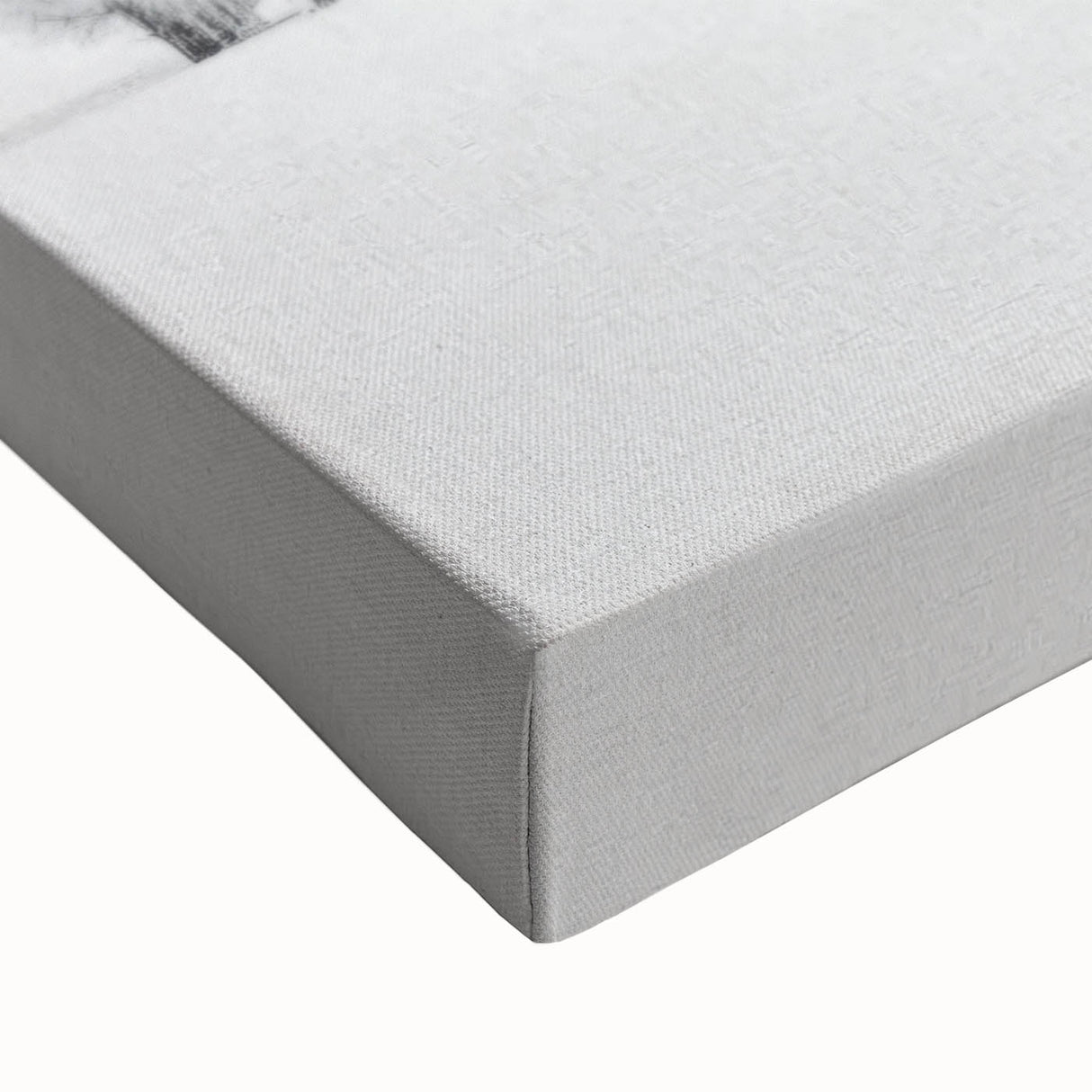 Minimalist Office Wall Art – Modern Black and White Winter Scene