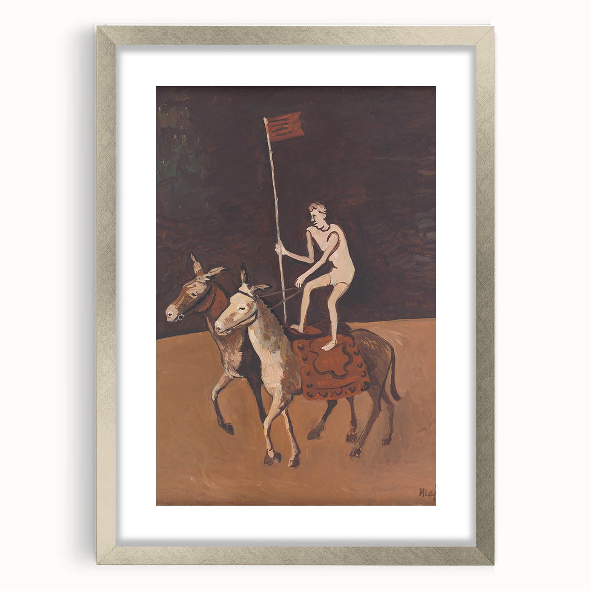 Modern Circus Performer Wall Art - Abstract Contemporary Prints