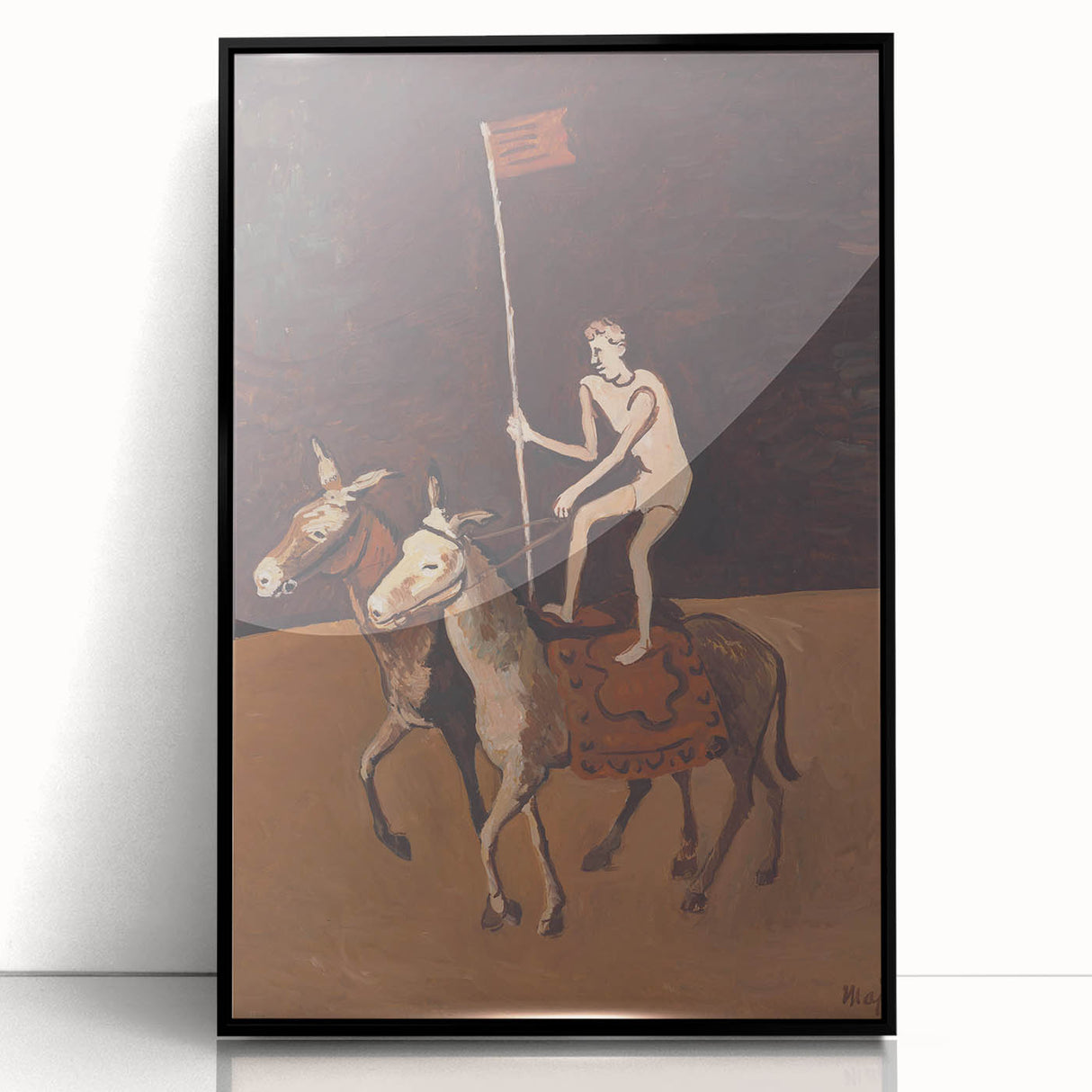 Modern Circus Performer Wall Art - Abstract Contemporary Prints