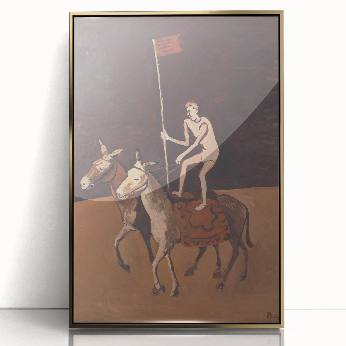 Modern Circus Performer Wall Art - Abstract Contemporary Prints