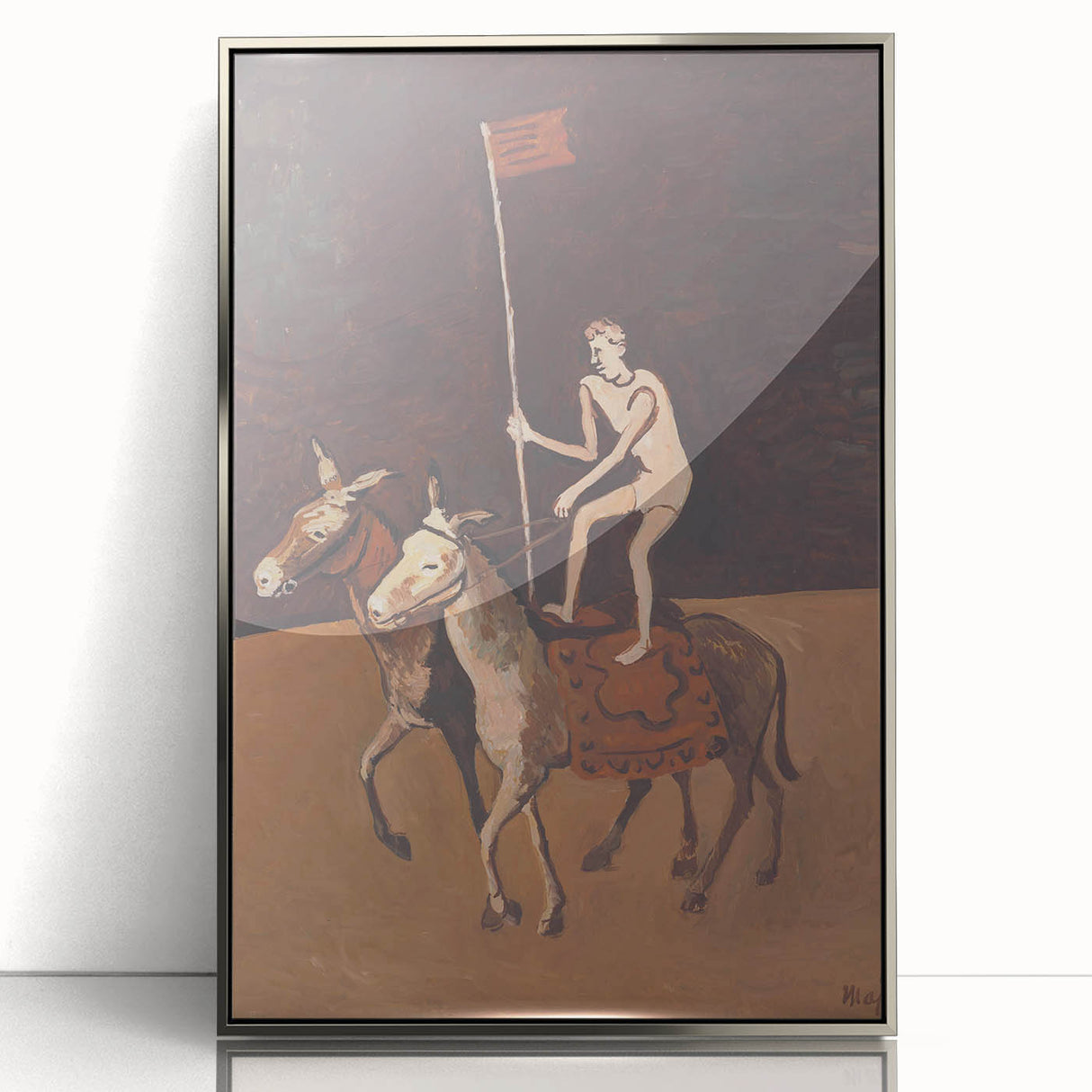 Modern Circus Performer Wall Art - Abstract Contemporary Prints