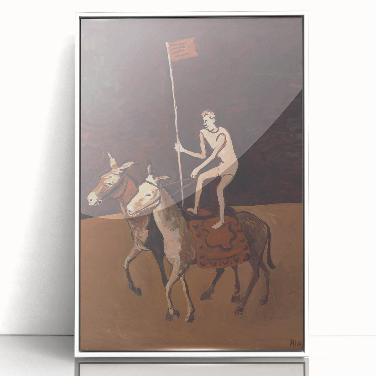 Modern Circus Performer Wall Art - Abstract Contemporary Prints