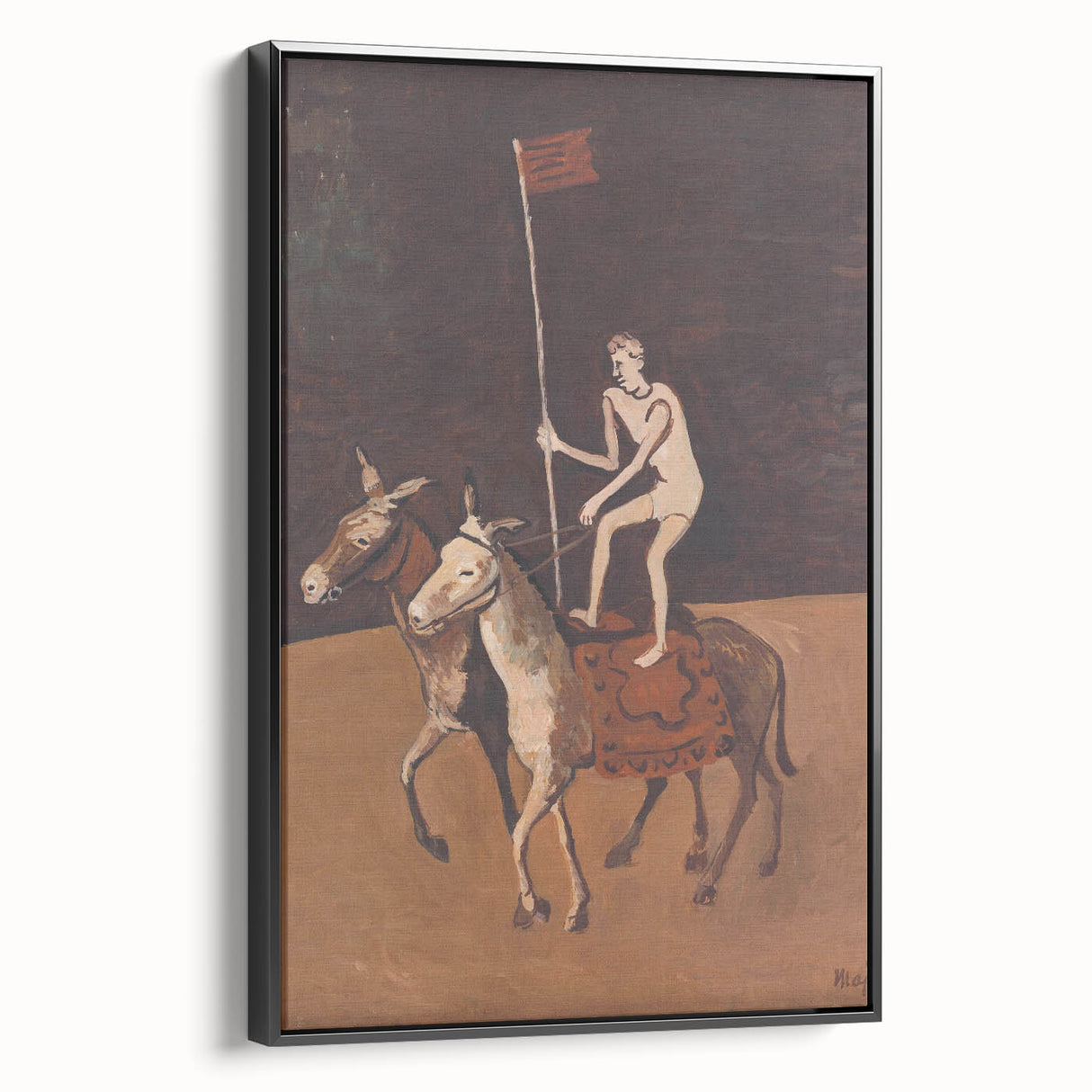 Modern Circus Performer Wall Art - Abstract Contemporary Prints