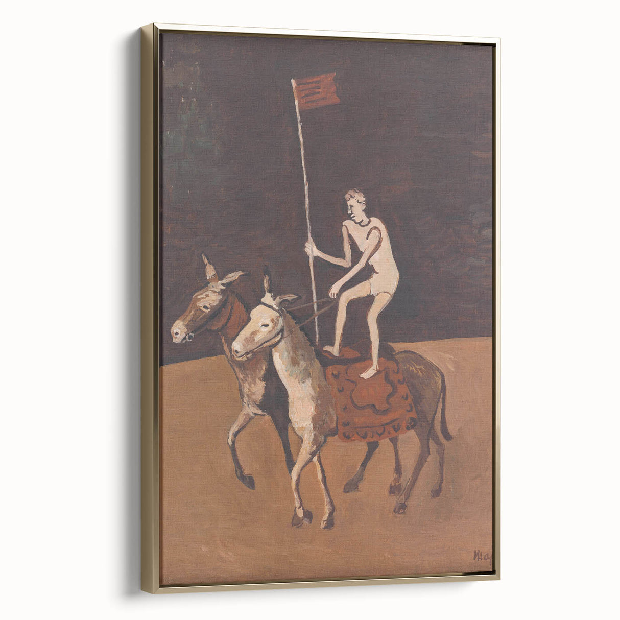 Modern Circus Performer Wall Art - Abstract Contemporary Prints