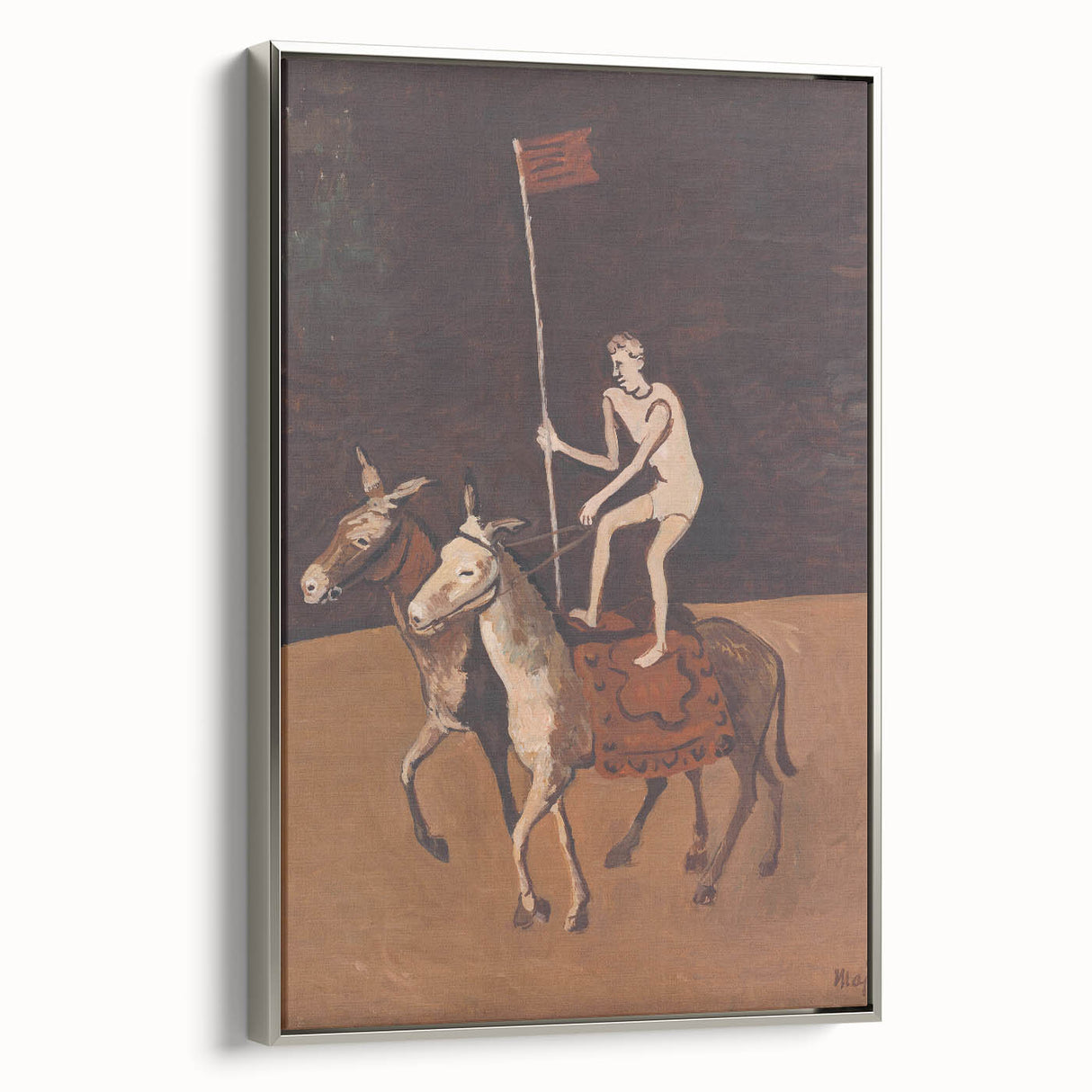 Modern Circus Performer Wall Art - Abstract Contemporary Prints