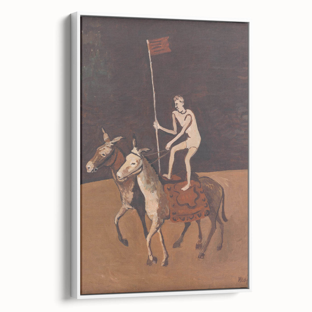 Modern Circus Performer Wall Art - Abstract Contemporary Prints