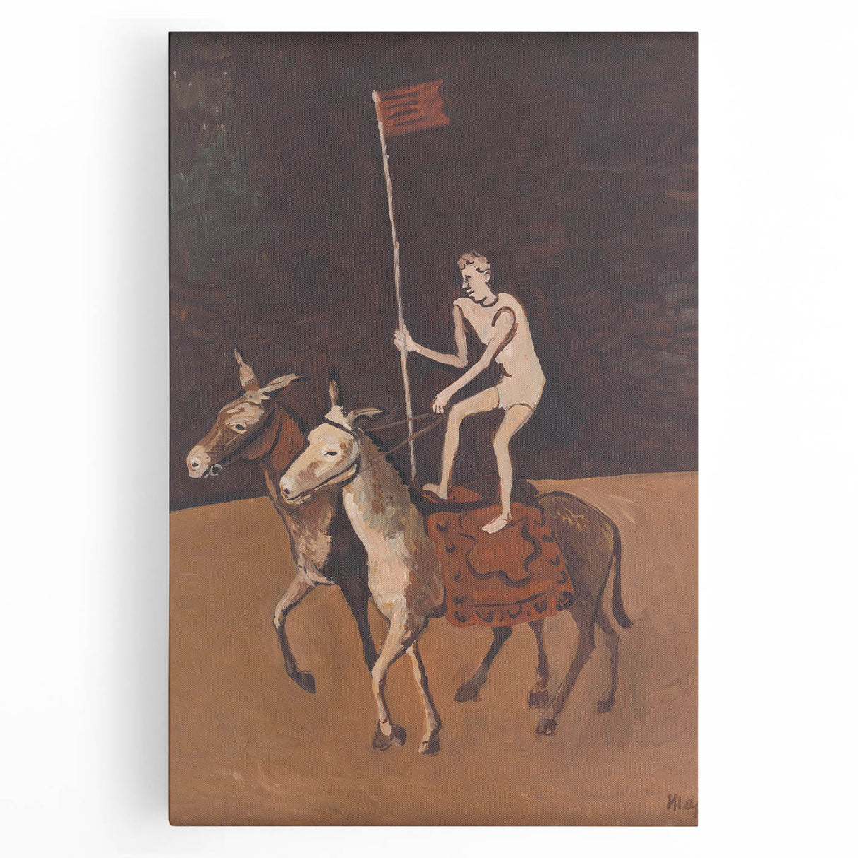 Modern Circus Performer Wall Art - Abstract Contemporary Prints