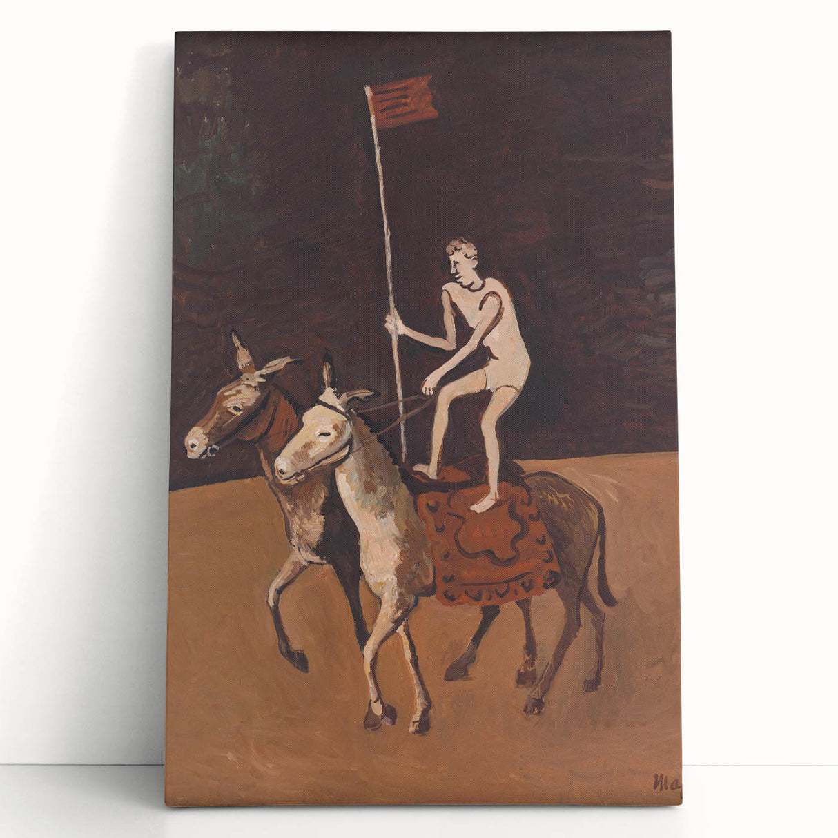 Modern Circus Performer Wall Art - Abstract Contemporary Prints