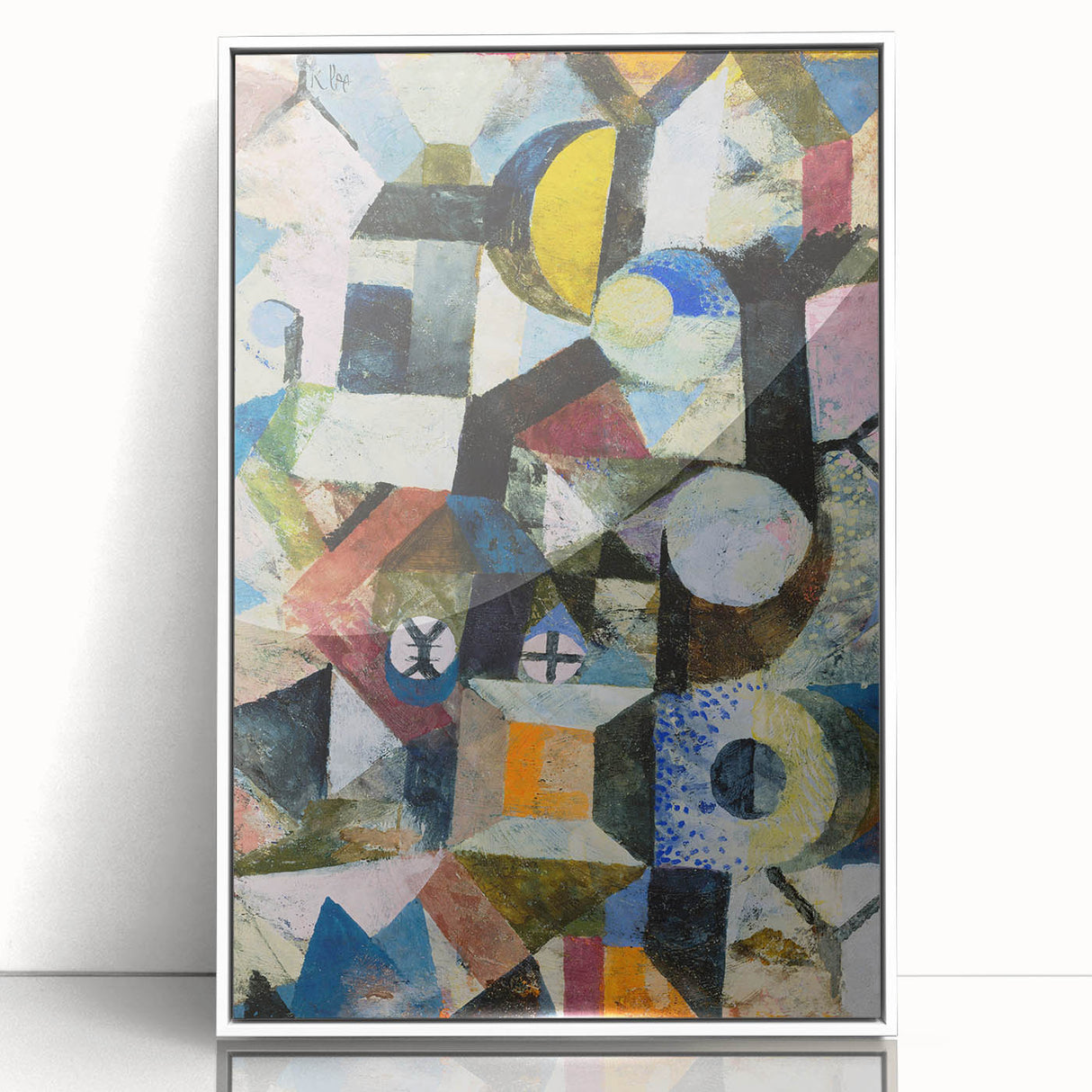 Abstract Geometric Wall Art - Modern Colorful Art Prints