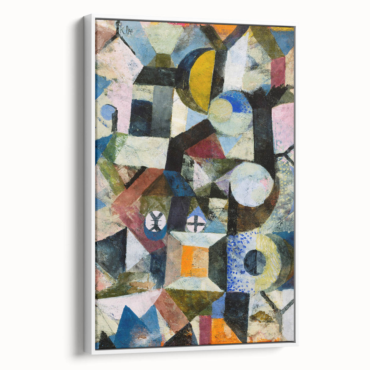 Abstract Geometric Wall Art - Modern Colorful Art Prints