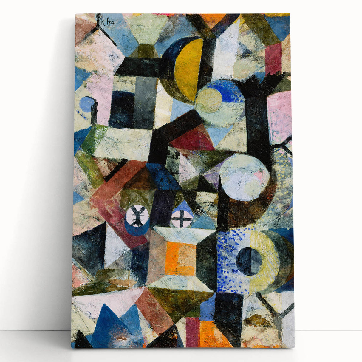 Abstract Geometric Wall Art - Modern Colorful Art Prints