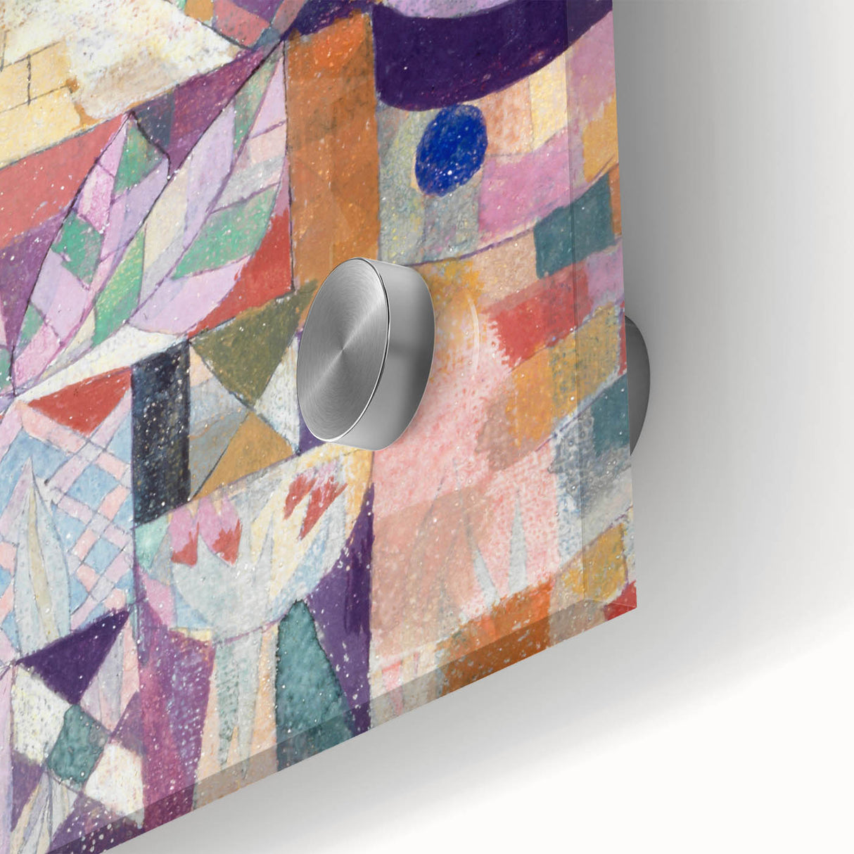 Abstract Burggarten Wall Art - Colorful Modern Art Prints