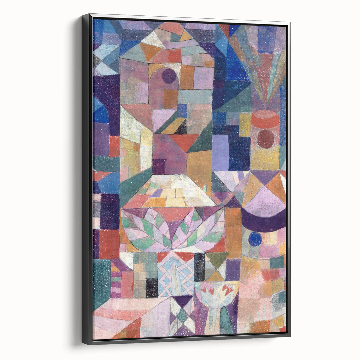 Abstract Burggarten Wall Art - Colorful Modern Art Prints