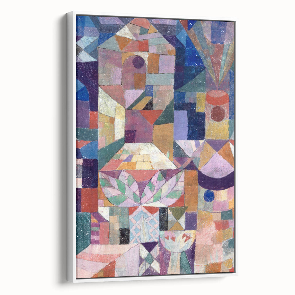 Abstract Burggarten Wall Art - Colorful Modern Art Prints