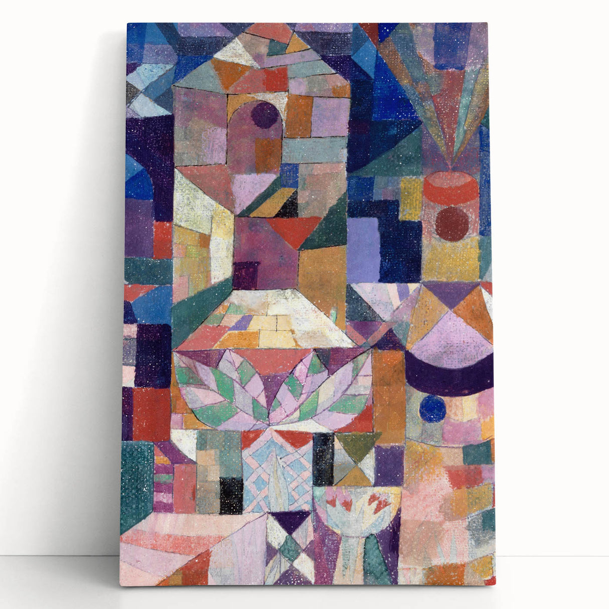 Abstract Burggarten Wall Art - Colorful Modern Art Prints