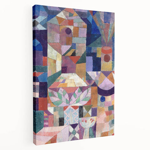 Abstract Burggarten Wall Art - Colorful Modern Art Prints