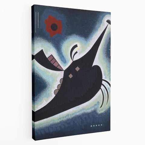 Abstract Modern Black Geometry Art - Wassily Kandinsky Prints