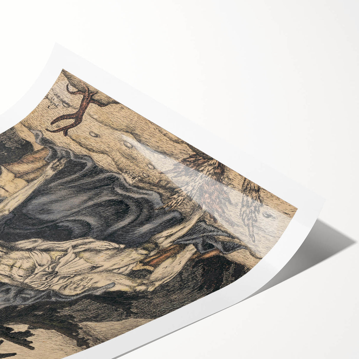 Modern Pietà Artwork - Abstract Religious Wall Art by Galanda