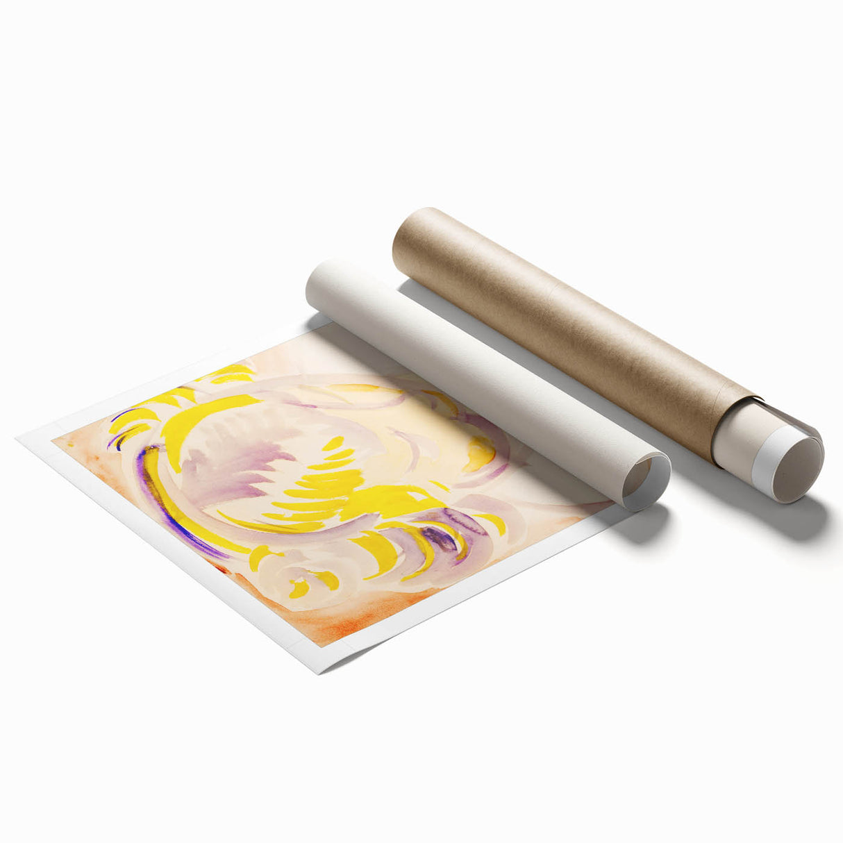 Abstract Portrait of a Child - Modern Wall Art by Henry Lyman Sayen