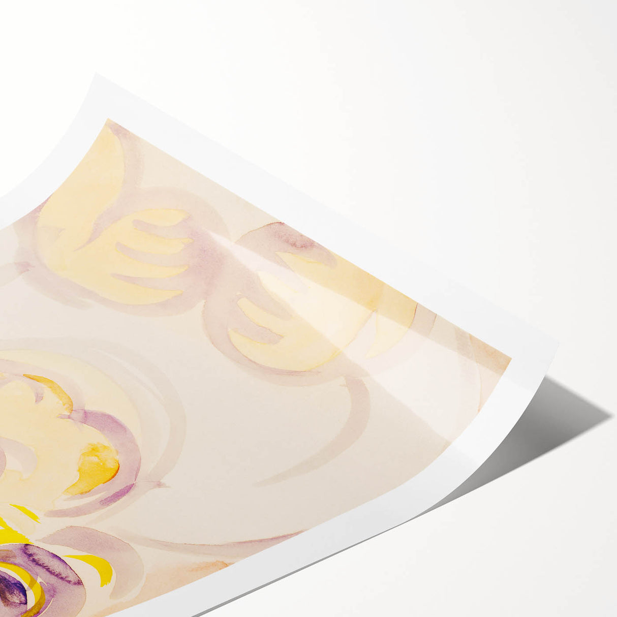 Abstract Portrait of a Child - Modern Wall Art by Henry Lyman Sayen