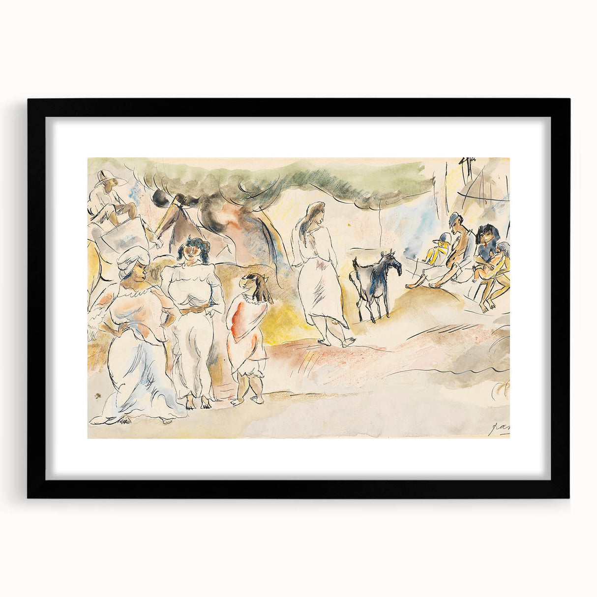 Modern Abstract Wall Art – Vibrant Contemporary Design for Your Home