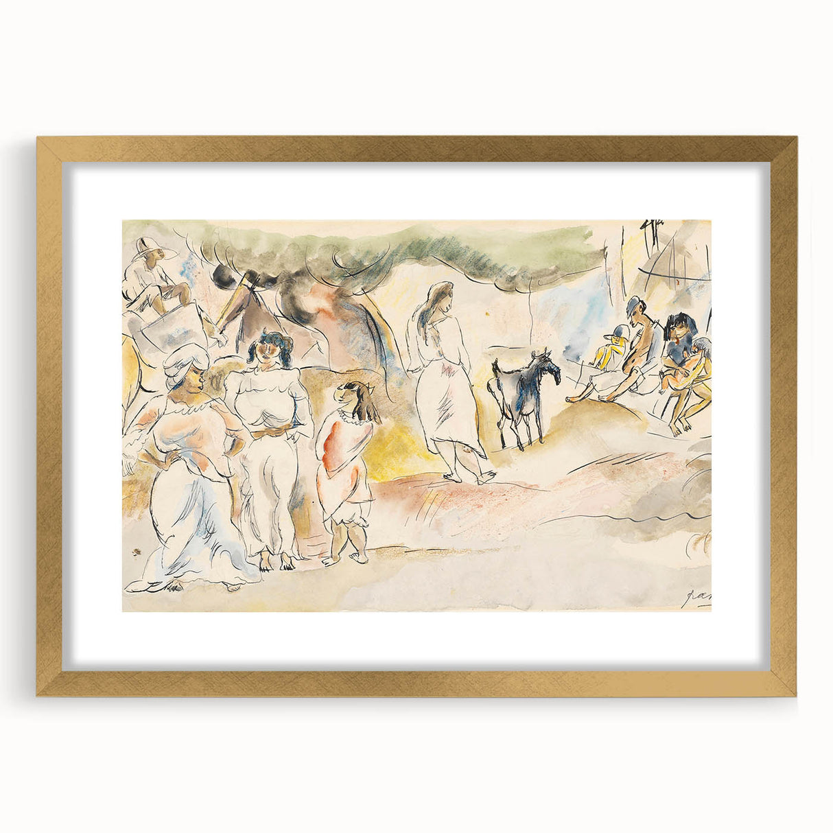 Modern Abstract Wall Art – Vibrant Contemporary Design for Your Home