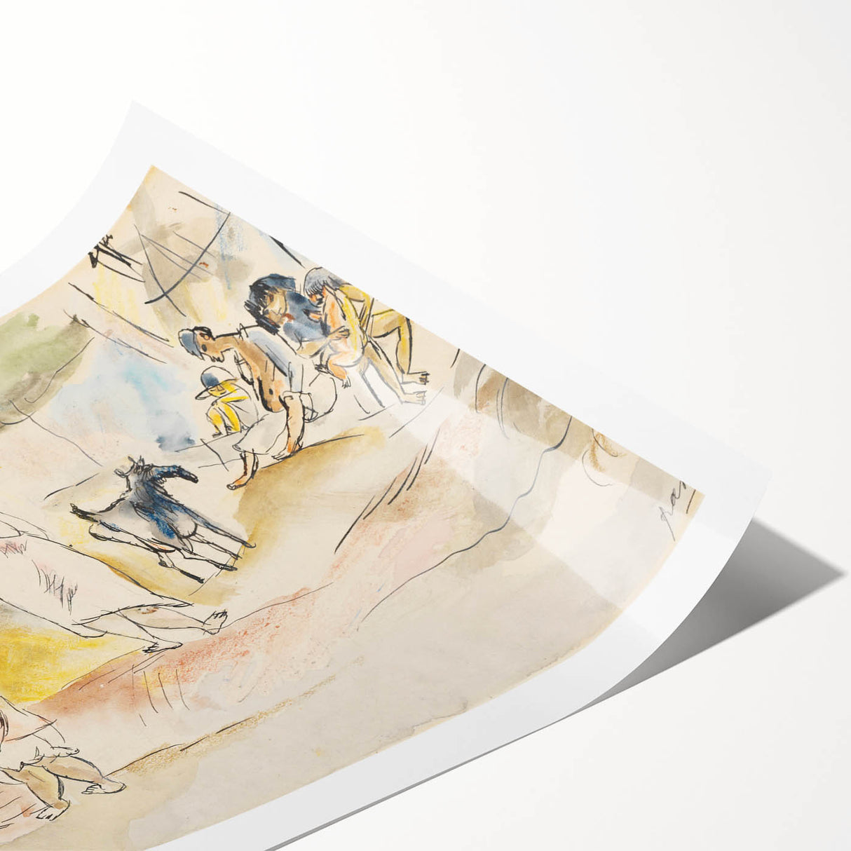 Modern Abstract Wall Art – Vibrant Contemporary Design for Your Home