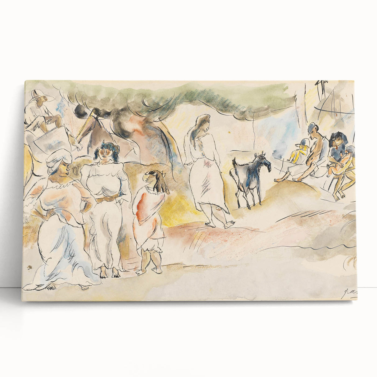 Modern Abstract Wall Art – Vibrant Contemporary Design for Your Home