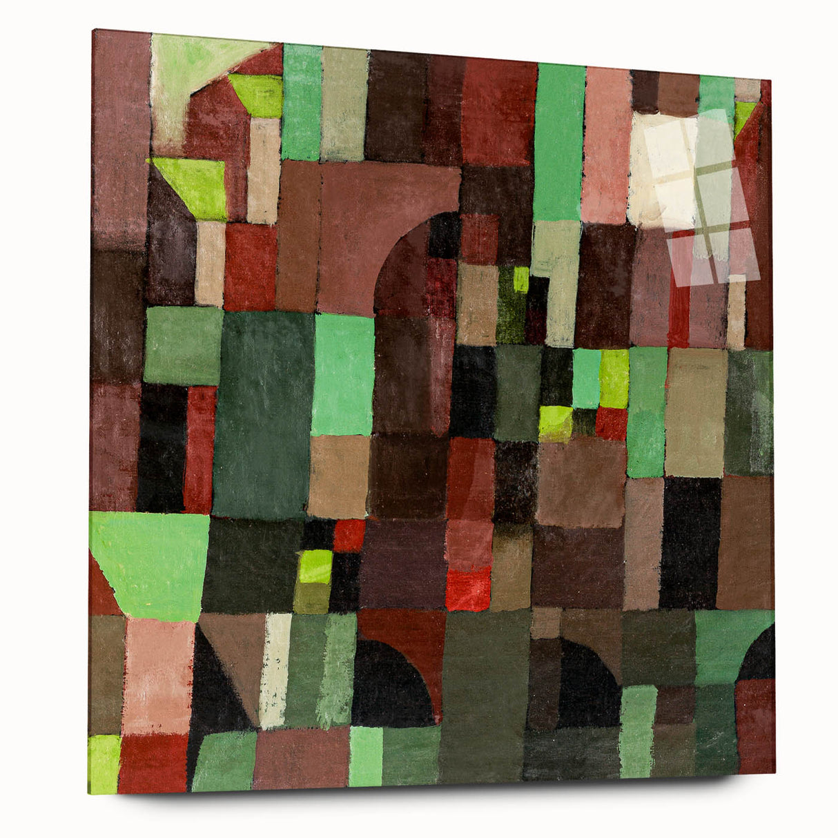 Modern Wall Art – Paul Klee’s "Red and Green Architecture" (1922)