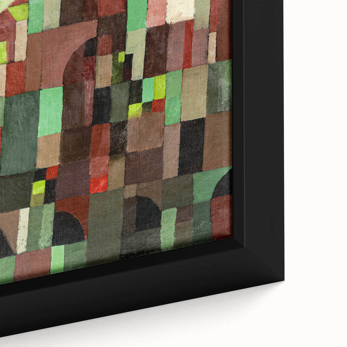 Modern Wall Art – Paul Klee’s "Red and Green Architecture" (1922)