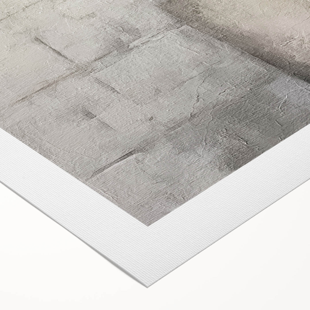 Abstract floral wall art on rolled canvas showcasing vibrant colors like pink, blue, and yellow, perfect for home decor or artistic spaces.